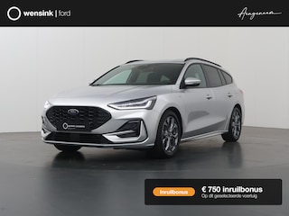 Ford Focus Wagon 1.0 EcoBoost Hybrid ST Line X | Afneembare Trekhaak | Winterpakket | Cruise Control Adaptief | Parkeercamera | Head-Up | Navigatie |
