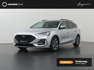 Ford Focus Wagon 1.0 EcoBoost Hybrid ST Line X | Afneembare Trekhaak | Winterpakket | Cruise Control Adaptief | Parkeercamera | Head-Up | Navigatie |
