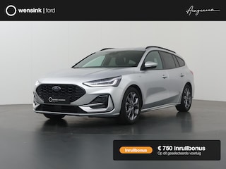 Ford Focus Wagon 1.0 EcoBoost Hybrid ST Line X | Afneembare Trekhaak | Winterpakket | Cruise Control Adaptief | Parkeercamera | Head-Up | Navigatie |