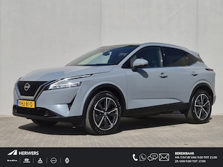Nissan Qashqai 1.3 MHEV Xtronic Tekna / Trekhaak afneembaar / Head Up Display / Panoramadak / Trekgewicht 1800 kg / Rondomzicht camera / Elektrische achterklep / Keyless Entry/Start / Apple Carplay Android Auto / Adaptief cruise control / Draadloze telefoon lader /