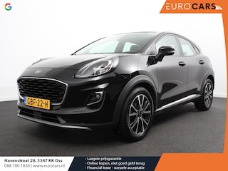 Ford Puma 1.0 EcoBoost 125pk MHEV Titanium Navigatie Apple Carplay/Android Auto Climate Control Led Parkeer sensoren Stoel en stuurverwarming
