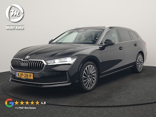 Skoda Superb Combi 1.5 TSI Laurin & Klement PHEV 204pk Dealer O.H. | Trekhaak Af Fabriek | Head Up | Adaptive Cruise | 360 Camera | Lederen Comfortzetels Massage & Ventilatie & Memory | Canton Audio | Stuur & Stoelen Verwarmd | Keyless | Blis | Plug In Hybrid |