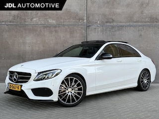 Mercedes-Benz C-klasse 180 Ambition | AMG-pakket | Panoramadak | Navigatie | Cruise control | Dealer onderhouden! |