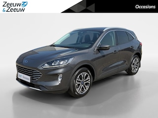 Ford Kuga 1.5 EcoBoost Titanium | Dealer onderhouden | 1800 kg trekgewicht | Winter pack | Parkeersensoren voor en achter | Achteruitrijcamera | Navigatie | Apple carplay & Android auto | Trekhaak | 18" lichtmetalen velgen | Draadloos opladen mobiel | Privacy glas |