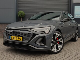 Audi Q8 e-tron 55 quattro S Edition 115 kWh | 94% SOH | Pano | B&O | 22Kw Boordlader | Airco separaat | HUD | 360 | 22 Inch
