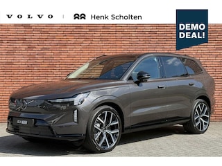 Volvo EX90 Twin Motor Performance Ultra 7p. 106 kWh | Elektrochromatisch panoramadak | Bowers & Wilkins | Geventileerde voorstoelen | Massagefunctie op de voorstoelen | 22 inch. lichtmetalen velgen | Gelamineerde zijruiten | Extra getint glas | 360 graden camera | Head up display | Stoel-/ stuurwielverwarming | Verwarmde achterbank | Park pilot assist