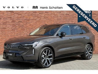 Volvo EX90 Twin Motor Performance Ultra 7p. 106 kWh | Elektrochromatisch panoramadak | Bowers & Wilkins | Geventileerde voorstoelen | Massagefunctie op de voorstoelen | 22 inch. lichtmetalen velgen | Gelamineerde zijruiten | Extra getint glas | 360 graden camera | Head up display | Stoel-/ stuurwielverwarming | Verwarmde achterbank | Park pilot assist