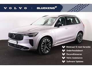 Volvo XC90 T8 Recharge AWD Ultra Dark - Luchtvering - Panorama/schuifdak - IntelliSafe Assist & Surround - 360º Camera - Bowers & Wilkins audio - Adaptieve LED koplampen - Verwarmde voorstoelen, stuur & achterbank - Parkeersensoren voor & achter - Elektr. bedienb. voorstoelen met geheugen - Geventileerde voorstoelen - Head up display - Draadloze tel. lader - Inklapbare trekhaak - 21' LMV