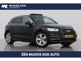 Audi Q5 55 TFSI e quattro Competition | ACC | Luchtvering | Panoramadak | Trekhaak | Camera | Leder | Dodehoekdetectie