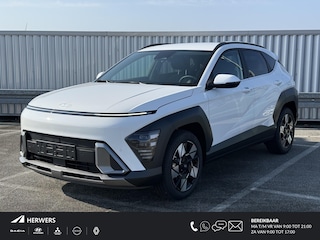 Hyundai Kona 1.6 GDI HEV Comfort Plus / €4.000,- Voordeel / Elektrische Achterklep / Stoel Verwarming V+A / Stuur Verwarming / Keyless / Adaptive Cruise / Navigatie / Apple Carplay&Android Auto /