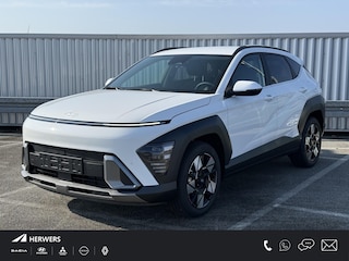 Hyundai Kona 1.6 GDI HEV Comfort Plus / €4.000,- Voordeel / Elektrische Achterklep / Stoel Verwarming V+A / Stuur Verwarming / Keyless / Adaptive Cruise / Navigatie / Apple Carplay&Android Auto /