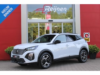 Peugeot 2008 1.2 Hybrid 145PK AUTOMAAT ALLURE | NAVIGATIE | KEYLESS ENTRY/START | DRAADLOZE TELEFOONLADER | DRAADLOZE APPLE CARPLAY/ANDROID AUTO | CAMERA VOOR + ACHTER | PARKEERSENSOREN VOOR + ACHTER | LICHTMETALEN VELGEN 17" | CLIMATE CONTROL | ADAPTIVE CRUISE CONTROL | DODEHOEK DETECTIE |