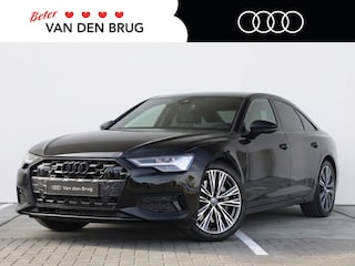 Audi A6 Limousine 50 TFSI e quattro Advanced edition | HD matrix led | Sfeerverlichting | HUD | Elektr. verst. voorstoelen + memory | Stoelverw. v+a | Leder | Keyless | Dodehoekdetectie | Nieuwprijs €82.895