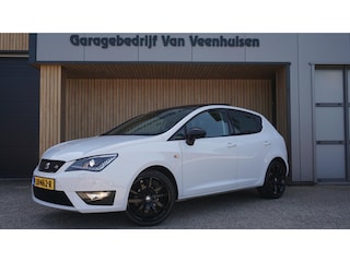Seat Ibiza 1.0 TSI 95pk FR Connect 5Drs Pano.Dak *Black Optik* Leder/Alcantara 17inch LM Xenon/LED *NL auto* 1e eigenaar!