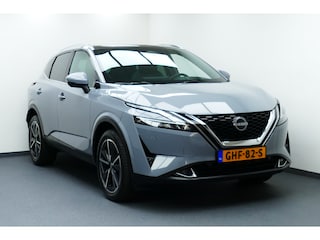 Nissan Qashqai 1.3 MHEV Xtronic Tekna Plus. Panodak, Leer, Stoel&StuurVerw, 19"LMV, Haak 1800kg