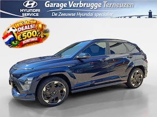 Hyundai Kona N Line 64.8 kWh | Leder/alcantara | 360 camera | Elek. kofferbak