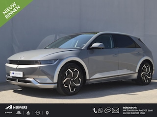 Hyundai Ioniq 5 Lounge 73kWh / SOH 100% / Dealer onderhouden / Fabrieksgarantie tot 03-2027 / warmtepomp / zonnepaneel / CCS snelladen / Trekgewicht 1600 kg / WLTP bereik 481 km bereik stad 686 km / Stuur- Stoel & Achterbank verwarming / Rondomzicht camera /