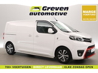 Toyota Proace 2.0D L2H1 GR Sport 180PK | Marge | Clima | Adap. Cruise | Camera | HuD | 2xSchuifdeur Elektr. | Trekhaak