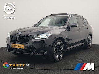 BMW X3 iX3 Sport 80 kWh 286pk Dealer O.H. | Trekhaak Af Fabriek | Panodak | Head Up | Adaptive Cruise | 360 Camera | Harman / Kardon | Lederen Sportstoelen Memory & Verwarmd | Laser LED | Stuur Verwarmd | Keyless | Blis | Sfeerverlichting | 20"L.M |