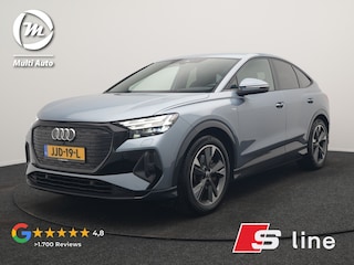 Audi Q4 40 S Line 77 kWh 204pk | Adaptive Cruise | Valcona Lederen Sportstoelen Verwarmd | 20"L.M | Apple Carplay | Keyless | Blis | Camera | Virtual | Navigatie | DAB |