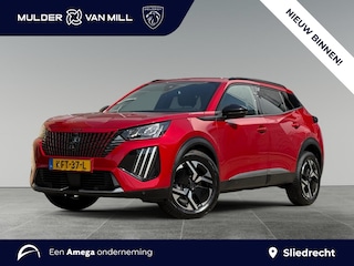 Peugeot 2008 Allure Pack 1.2 Hybrid 145pk e-DCS6 | STOELVERW. | ADAPTIVE CRUISE | KEYLESS ENTRY | 360° CAMERA | DODEHOEKBEW. | NAVI | LEDER/STOF |