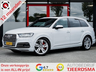 Audi Q7 4.0 TDI SQ7 quattro Pro Line + 7p | Trekhaak | Bose Audio | Schuif/ Kantel Pano Dak | Achteras Besturing | Adaptieve Cruise | Virtual Cockpit | Luchtvering | Stoelverwarming | Parelmoer Lak | Alcantara | Matrix LED Koplampen | Privacy Glas |