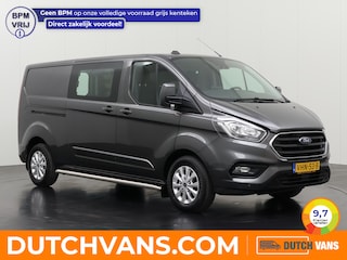Ford Transit Custom 2.0TDCI 130PK Lang Limited | 2800Kg Trekhaak | Navigatie | Camera | Airco | Cruise | 3-Zits