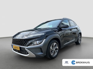 Hyundai Kona 1.6 GDI HEV 141pk Fashion | Carplay | Climate | Adapt. Cruise | Velgen | Premium Audio | Head-up Display | Keyless entry | Parkeersensoren | Navigatie | Climate controle