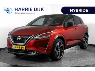 Nissan Qashqai 1.5 e-Power 190 PK Tekna Plus Orig. NL | Panodak | Dig. Cockpit | Adapt. Cruise | Winterpakket | Memory+Massage| 360 Camera | NAV + App. Connect | HUD | ECC | Elek. Klep | LM 20" |