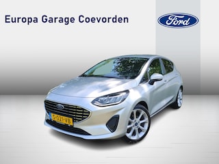 Ford Fiesta 1.0 EB 125PK Hybrid Titanium Automaat | WINTERPACK | LED | CRUISE | CARPLAY NAVI | SENSOREN ACHTER |
