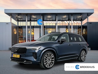 Volvo XC90 T8 Recharge Ultra Black Edition Executive Edition | 22" | Gelaagd & Getint Glas | Geintegreerd kinderzitje | Luchtvering | Geventileerd Nappa | Bowers & Wilkins | Stoelmassage | Panoramadak | Head-Up | 360 Camera | Matrix LED