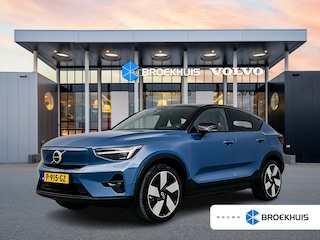 Volvo C40 Recharge Twin Intro Edition 78 kWh | 20" Allseason | Leder/Nubuck | Trekhaak | Getint Glas | 360 Camera | Pixel LED | Harman Kardon | Warmtepomp | Adaptieve Cruise | BLIS