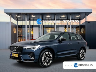 Volvo XC60 T6 Recharge Ultra Dark | 20" | Trekhaak | Panoramadak | Full LED | 360 Camera | Head-Up | Harman Kardon | Elektr. verst. Stoelen | Stoel/Stuur/Achterbankverwarming