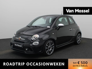 Fiat 500 1.4 T-Jet Abarth Turismo 595 | 165PK | LEER | 17'' Lichtmetalen Velgen | Apple Carplay / Android Auto | Navigatie | Virtual Cockpit | Climate Control |