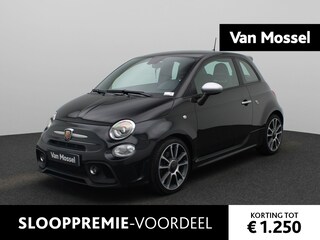 Fiat 500 1.4 T-Jet Abarth Turismo 595 | 165PK | LEER | 17'' Lichtmetalen Velgen | Apple Carplay / Android Auto | Navigatie | Virtual Cockpit | Climate Control |
