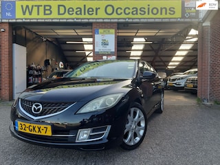 Mazda 6 2.5 S-VT Executive, Navi, Airco, Leder, Bose Audio, Cruise Contr. stoel verwarming, full option.