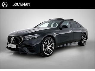 Mercedes-Benz E-klasse AMG 53 4MATIC+ Night Edition | Premium Plus | AMG Nightpakket ll | Winterpakket | AMG DYNAMIC PLUS pakket | Rijassistentiepakket Plus | USB–pakket Plus | Panoramaschuifdak | 360° camera | Burmester® 4D surround sound system | Remklauwen rood |