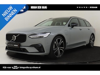 Volvo V90 T8 PLUG-IN HYBRID AWD ULTRA EXECUTIVE EDITION -PANO.DAK|BOWERS&WILKINS|LUCHTVERING|HEAD-UP DISP.|360°CAM|20"|GEVENT.LEDER+MASSAGE|TREKHAAK|ALL.SEASON