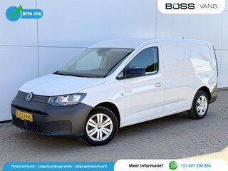 Volkswagen Caddy Cargo 2.0 TDI 122PK Automaat L2 Cruise Control Climate Control Navigatie Carplay Parkeersensoren Schuifladen Inbouw