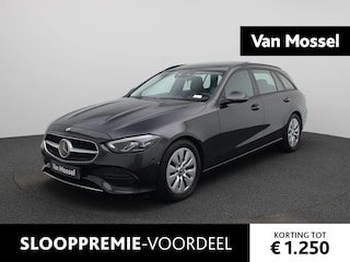 Mercedes-Benz C-klasse Break C 200d Business Line AUTOMAAT | PANORAMADAK | NAVIGATIE | CAMERA | ADAPTIEVE CRUISE | CLIMA | STOELVERWARMING | LEDER | 12 MAANDEN BOVAG GARANTIE |