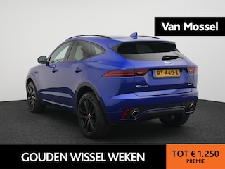 Jaguar E-Pace 2.0 P250 AWD First Edition VERWACHT | AUTOMAAT | TREKHAAK | HEAD-UP | VIRTUEEL | CAMERA | HSE | R-DYNAMIC | LEDER | PANORAMADAK | STOELVERWARMING & KOELING | 12 MAANDEN BOVAG GARANTIE