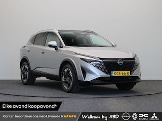Nissan Qashqai 1.3 MHEV Xtronic N-Connecta | Head-up | Elektrisch achterklep | stoel-stuur & stoelverwarming | 1800 kg trekgewicht | panoramadak |
