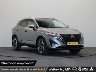 Nissan Qashqai 1.3 MHEV Xtronic N-Connecta | Head-up | Elektrisch achterklep | stoel-stuur & stoelverwarming | 1800 kg trekgewicht | panoramadak |