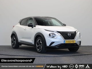 Nissan Juke 1.6 Hybrid N-Connecta | Adaptieve Cruis Control | Stoel, Stuur en voorruitverwarming | Navigatie | Keyless Entry | Rondom Camera's |