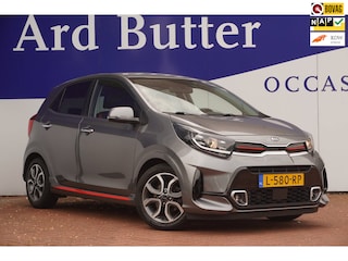 Kia Picanto 1.0 DPi GT-Line+Volleder+Full-Navigatie+ecc+cruise+camera+Parkeer-Hulp+afn-trekhaak = SUPER !!