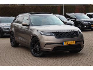 Land Rover Range Rover Velar 2.0 I4 AWD R-Dynamic HSE / Panoramadak / Camera / Head-up / Cognac Leder / 21'' / Meridian High End / Stoelmassage+Ventilatie+Verwarming / Keyless / Dodehoek / DAB / Cruise Control Adaptief