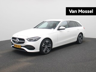 Mercedes-Benz C-klasse Estate 180 Luxury Line AUTOMAAT | TREKHAAK | LEDER | NAVIGATIE | ADAPTIEVE CRUISE | CAMERA | STOELVERWARMING | PDC | LMV | 12 MAANDEN BOVAG GARANTIE |