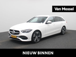 Mercedes-Benz C-klasse Estate 180 Luxury Line AUTOMAAT | TREKHAAK | LEDER | NAVIGATIE | ADAPTIEVE CRUISE | CAMERA | STOELVERWARMING | PDC | LMV | 12 MAANDEN BOVAG GARANTIE |