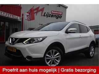 Nissan Qashqai 1.2 Tekna Navi | LMV | PDC | Clima | Bluetooth | Camera | Leer