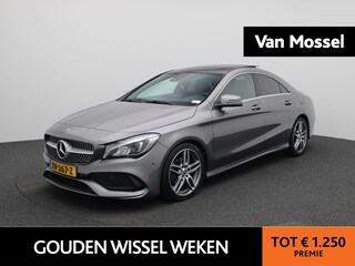 Mercedes-Benz CLA 180 AUTOMAAT | PANORAMADAK | AMG EXTERIEUR & INTERIEUR | NAVIGATIE | SPORTSTOELEN | LED | AMG VELGEN | CRUISE  | AIRCO | STOELVERWARMING | 12 MAANDEN BOVAG GARANTIE |